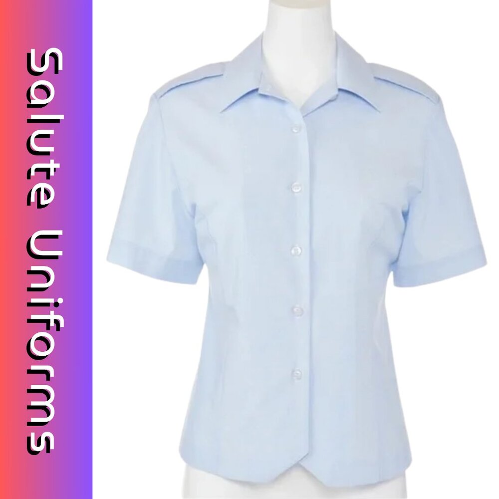 Air Force Female Overblouse Short Sleeve Shirt (size 8MR)